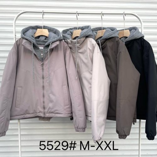 Куртка Yafeier (M-2XL) 5529 l.beige (деми) Yafeier 5529 l.beige