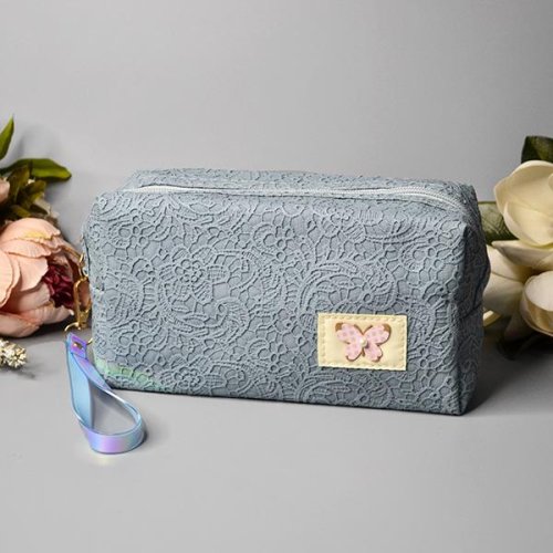 Косметичка Luna-bag (20*11*7) 24-321 l.blue (деми) Luna-bag 24-321 l.blue