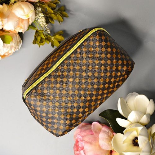 Косметичка Luna-bag (22*13*13) 24-303 brown (деми) Luna-bag 24-303 brown