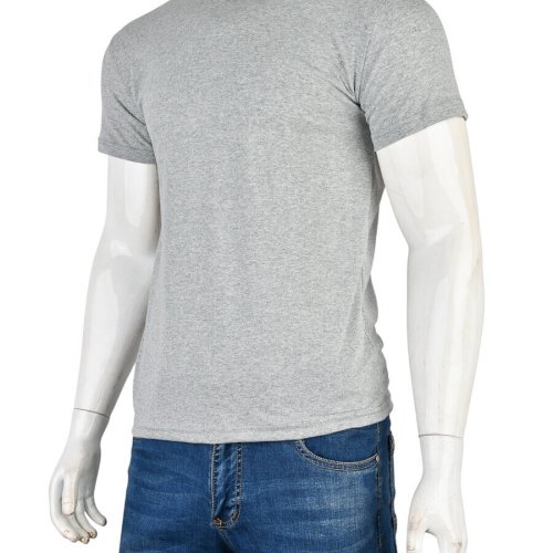 Футболка Textile (M-3XL) 843М l.grey (лето) Textile 843М l.grey