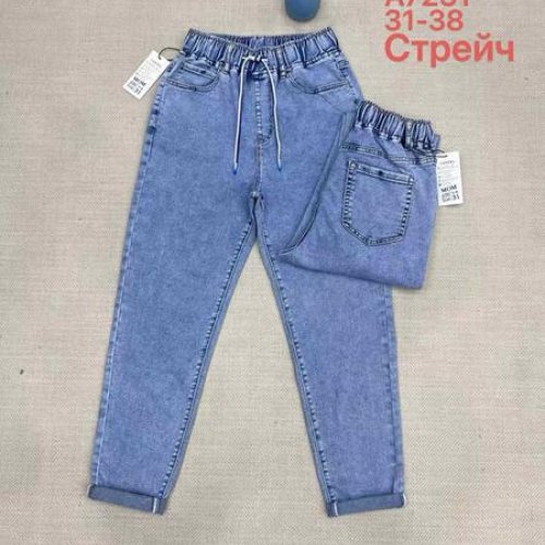 Джинсы Vanver (31-38) A7251 l.blue (деми) Vanver A7251 l.blue