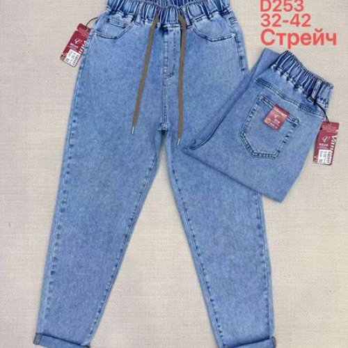 Джинсы Vanver (32-42) D253 l.blue (деми) Vanver D253 l.blue