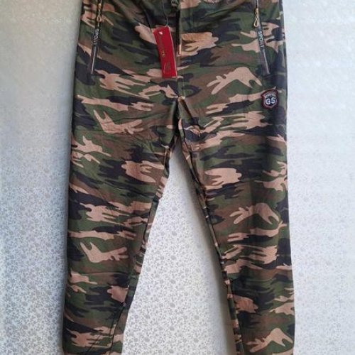 Штаны спорт Giang (M-3XL) 611 khaki-beige (деми) Giang 611 khaki-beige