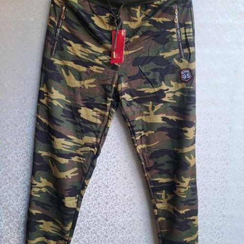 Штаны спорт Giang (M-3XL) 611 khaki-yellow (деми) Giang 611 khaki-yellow