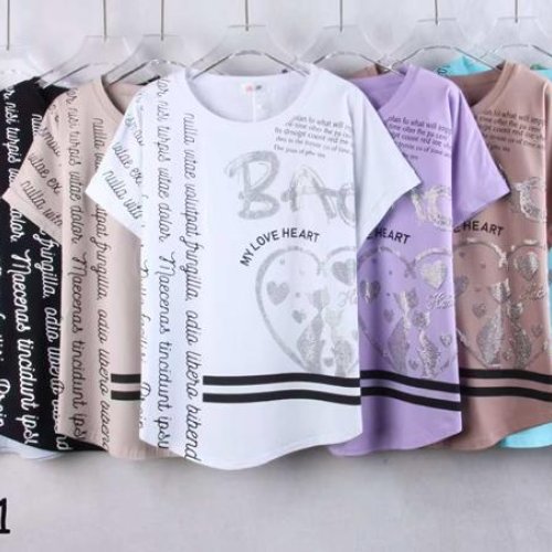 Футболка JJF (50-54) 6611 mix (лето) JJF 6611 mix