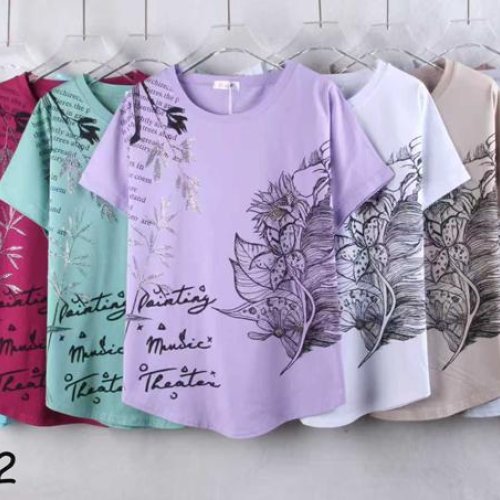 Футболка JJF (50-54) 6612 mix (лето) JJF 6612 mix