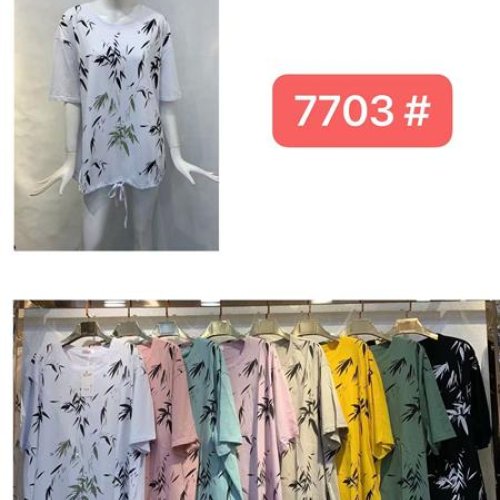 Футболка JJF (50-54) 7703 mix (лето) JJF 7703 mix