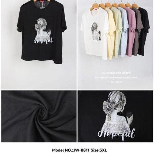 Футболка JJF (48-52) 8811 mix (лето) JJF 8811 mix