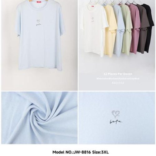 Футболка JJF (48-52) 8816 mix (лето) JJF 8816 mix