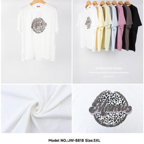 Футболка JJF (48-52) 8818 mix (лето) JJF 8818 mix