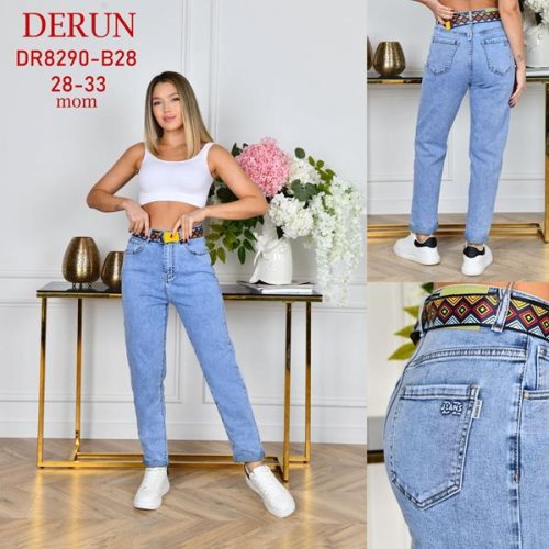 Джинсы Hoan (28-33) 8290-B28 l.blue (деми) Hoan 8290-B28 l.blue