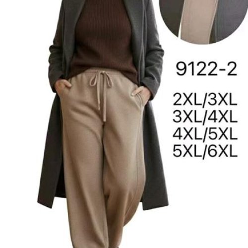 Штаны спорт Hoan (2XL-6XL) 9122-2 mix (деми) Hoan 9122-2 mix