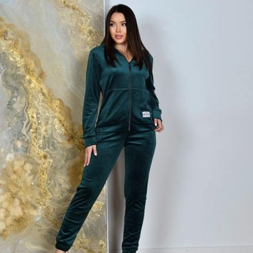Костюм спорт OdesaOpt (44-52) 5244-30 green (деми) OdesaOpt 5244-30 green
