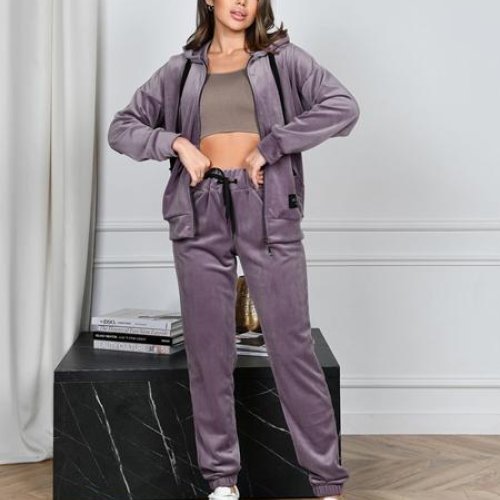 Костюм спорт OdesaOpt (44-52) 6101-40 lilac (деми) OdesaOpt 6101-40 lilac