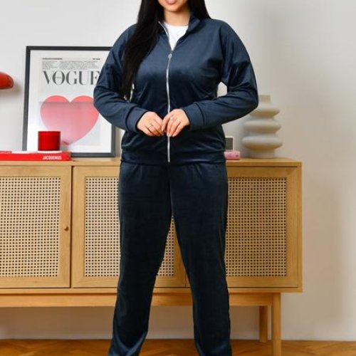 Костюм спорт OdesaOpt (48-52) 4590-26 navy (деми) OdesaOpt 4590-26 navy