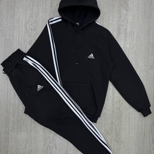 Костюм спорт MirWear (M-3XL) MW17-1007 black (зима) MirWear MW17-1007 black