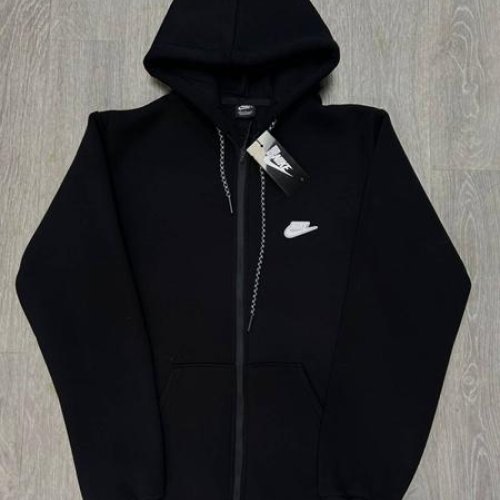 Кофта спорт MirWear (M-3XL) MW27-1014 black (зима) MirWear MW27-1014 black