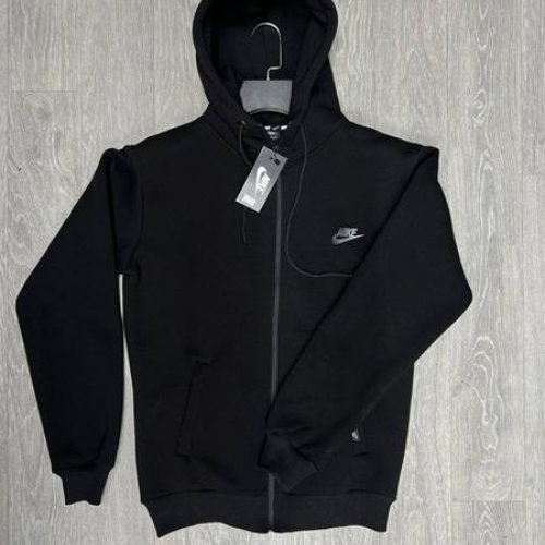 Кофта спорт MirWear (3XL-7XL) MW151-123 black (зима) MirWear MW151-123 black