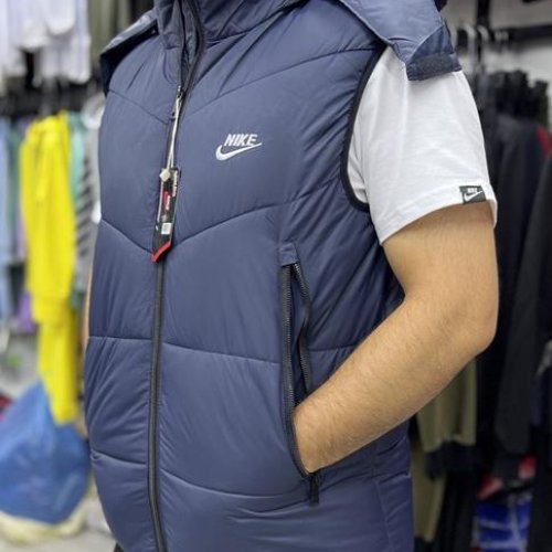 Жилетка MirWear (M-3XL) MW198-2375 blue (деми) MirWear MW198-2375 blue