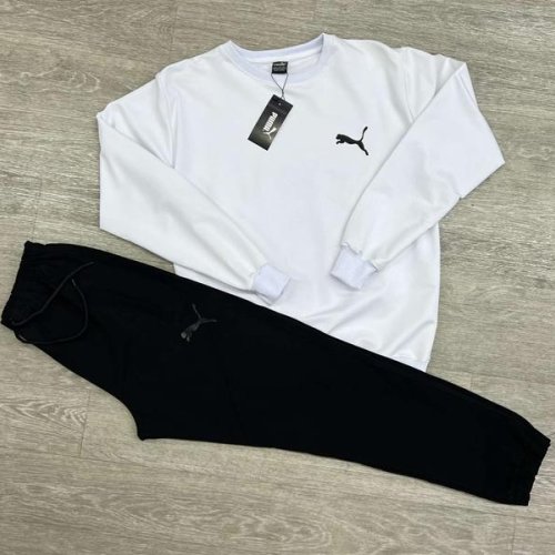 Костюм спорт MirWear (M-3XL) MW216-241-90 white-black (деми) MirWear MW216-241-90 white-black