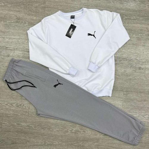 Костюм спорт MirWear (M-3XL) MW218-241-90 white-grey (деми) MirWear MW218-241-90 white-grey