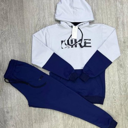 Костюм спорт MirWear (M-3XL) MW230-254 white-navy (деми) MirWear MW230-254 white-navy