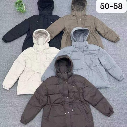 Куртка Oukali (50-58) 2636 grey (деми) Oukali 2636 grey