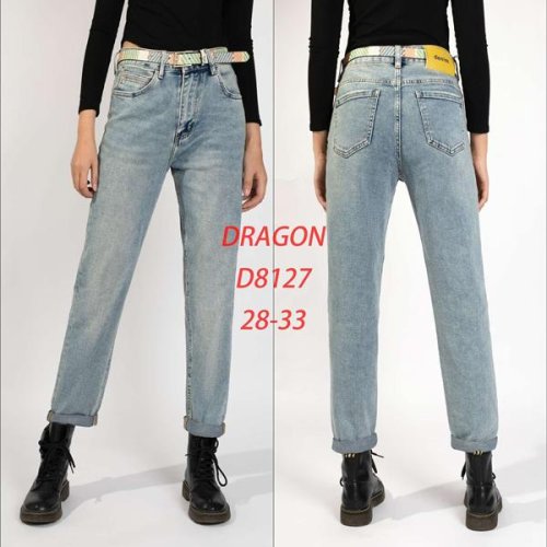 Джинсы Maxim Jeans (28-33) D8127 l.blue (деми) Maxim Jeans D8127 l.blue