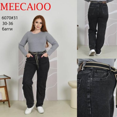 Джинсы Maxim Jeans (30-36) 6070 black (деми) Maxim Jeans 6070 black