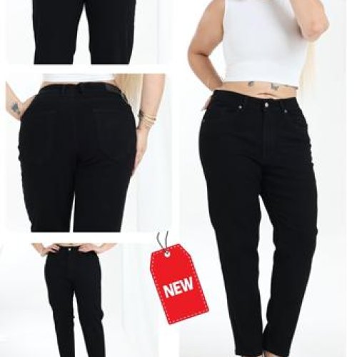 Джинсы Maxim Jeans (30-36) 5005-505 black (деми) Maxim Jeans 5005-505 black