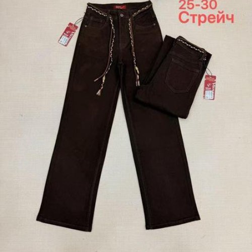 Джинсы Maxim Jeans (25-30) F82176 brown (деми) Maxim Jeans F82176 brown