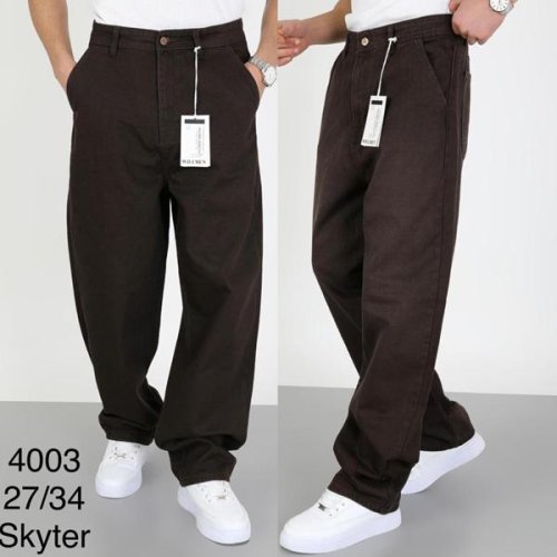 Джинсы Maxim Jeans (42-50) 4003 brown (деми) Maxim Jeans 4003 brown