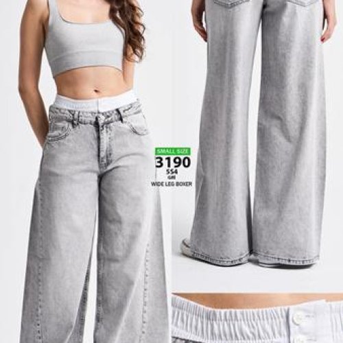 Джинсы Maxim Jeans (32-36) 3190-5S4 l.grey (деми) Maxim Jeans 3190-5S4 l.grey