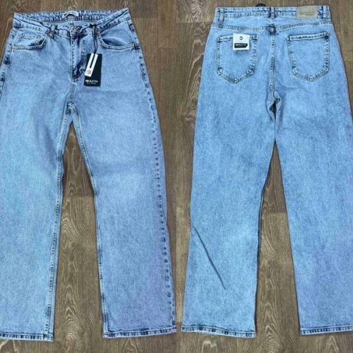 Джинсы Maxim Jeans (29-34) 18040 l.blue (деми) Maxim Jeans 18040 l.blue