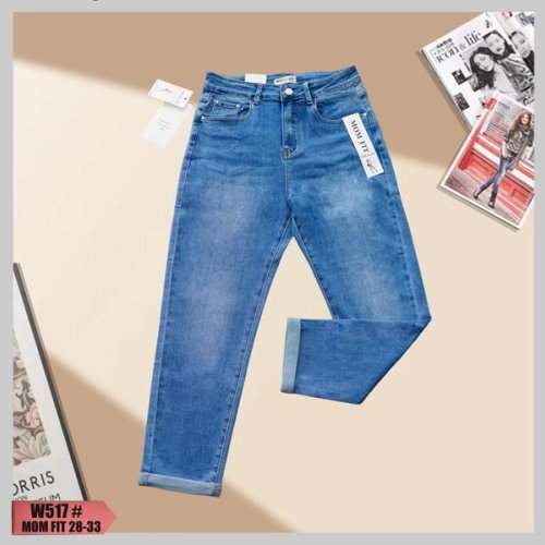 Джинсы NewJeans (28-33) W517 blue (деми) NewJeans W517 blue