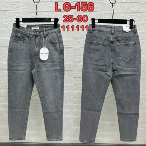 Джинсы NewJeans (25-30) LG156 grey (деми) NewJeans LG156 grey