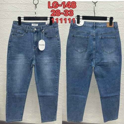 Джинсы NewJeans (28-33) LG148 blue (деми) NewJeans LG148 blue