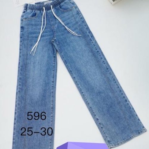 Джинсы NewJeans (25-30) D596 blue (деми) NewJeans D596 blue