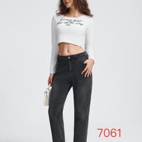 Джинсы NewJeans (28-33) 7061 d.grey (деми) NewJeans 7061 d.grey