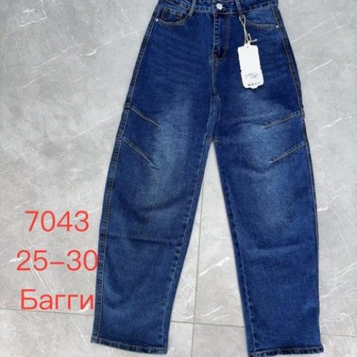 Джинсы NewJeans (25-30) 7043 blue (деми) NewJeans 7043 blue