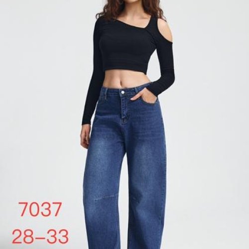 Джинсы NewJeans (28-33) 7037 blue (деми) NewJeans 7037 blue