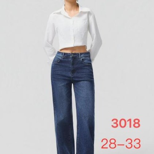 Джинсы NewJeans (28-33) 3018 blue (деми) NewJeans 3018 blue