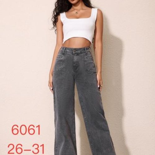 Джинсы NewJeans (26-31) 6061 grey (деми) NewJeans 6061 grey
