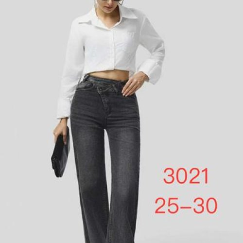 Джинсы NewJeans (25-30) 3021 grey (деми) NewJeans 3021 grey