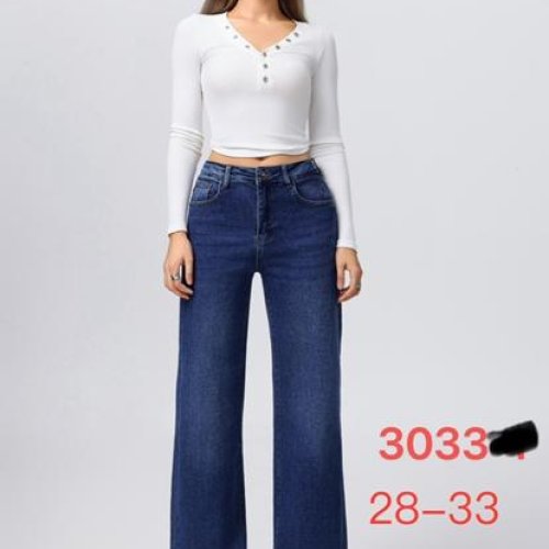 Джинсы NewJeans (28-33) 3033 blue (деми) NewJeans 3033 blue