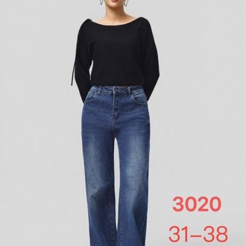 Джинсы NewJeans (31-38) 3020 blue (деми) NewJeans 3020 blue