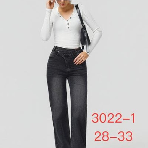 Джинсы NewJeans (28-33) 3022-1 d.grey (деми) NewJeans 3022-1 d.grey