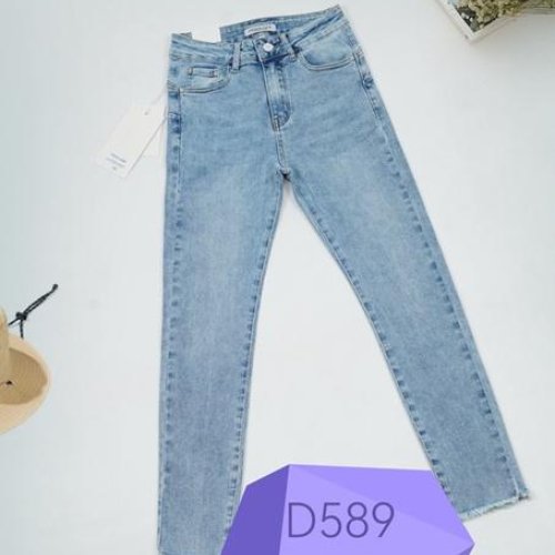 Джинсы NewJeans (25-30) D589 l.blue (деми) NewJeans D589 l.blue