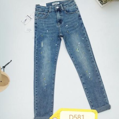 Джинсы NewJeans (25-30) D581 blue (деми) NewJeans D581 blue