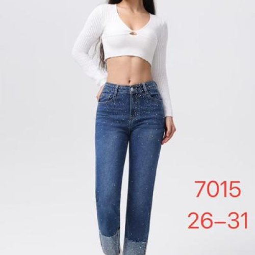 Джинсы NewJeans (26-31) 7015 blue (деми) NewJeans 7015 blue